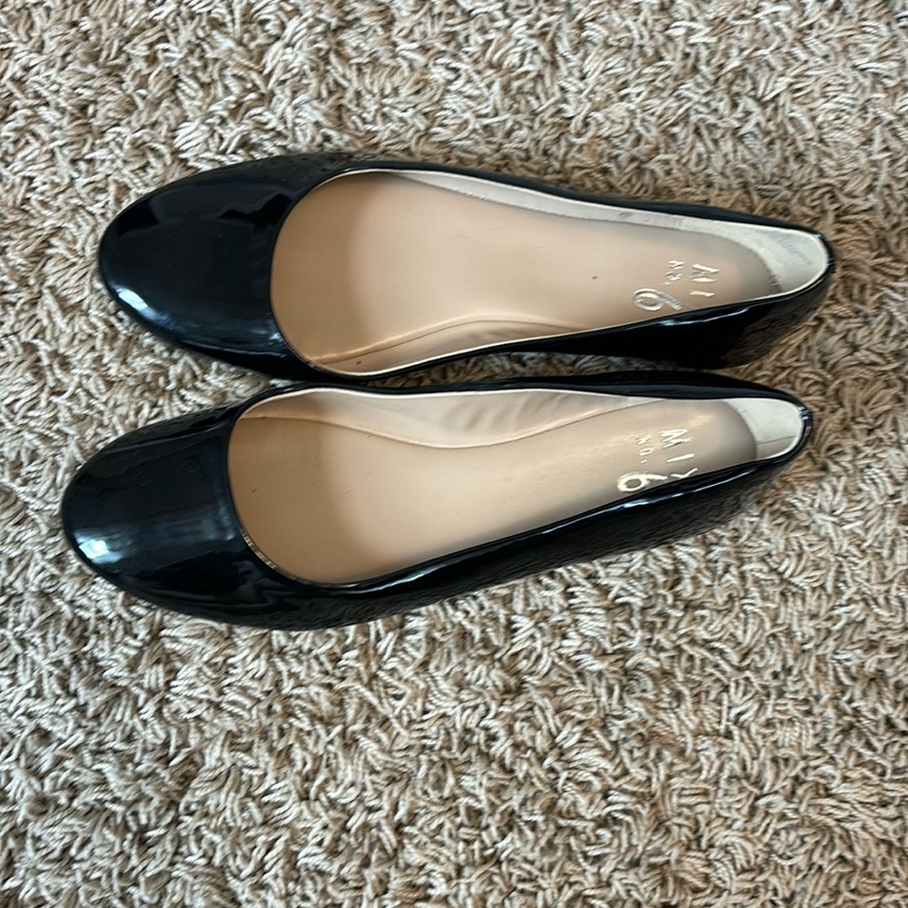 MIX no. 6 black flats size 9 women’s